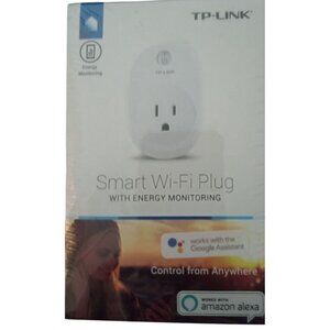 TP-Link Smart Wi-Fi Plug Energy Monitoring  Alexa Google Assistant NEW Sealed